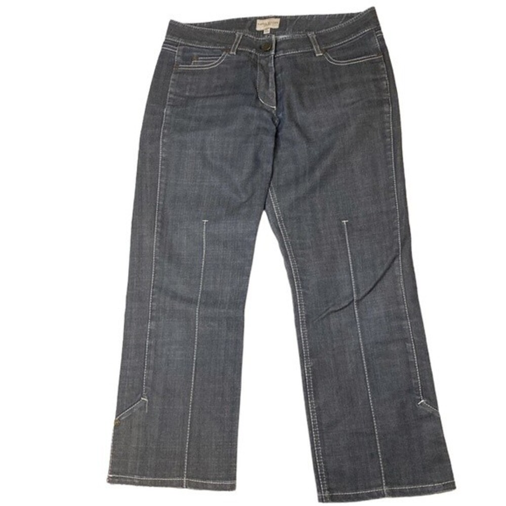 Karen Millen Cropped Boot Cut Jeans - Size 6